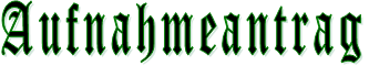 Aufnahmeantrag